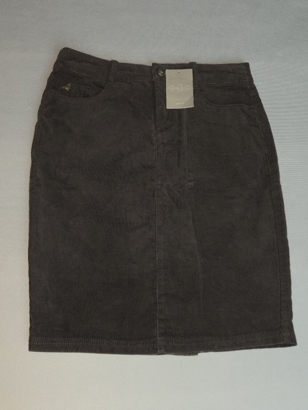 Anthropologie Brown Corduroy Skirt - Size 4 - New With Tags - Excellent Conditio